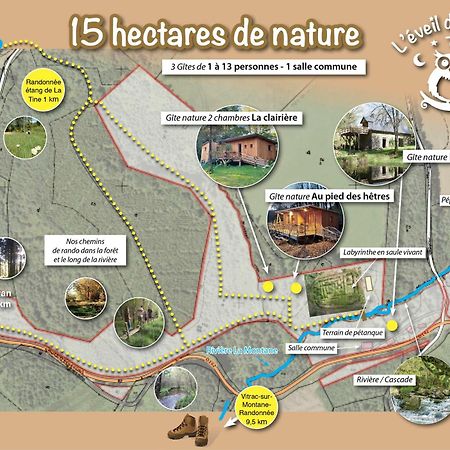 Gite Nature Le Moulin Vitrac-sur-Montane Kültér fotó